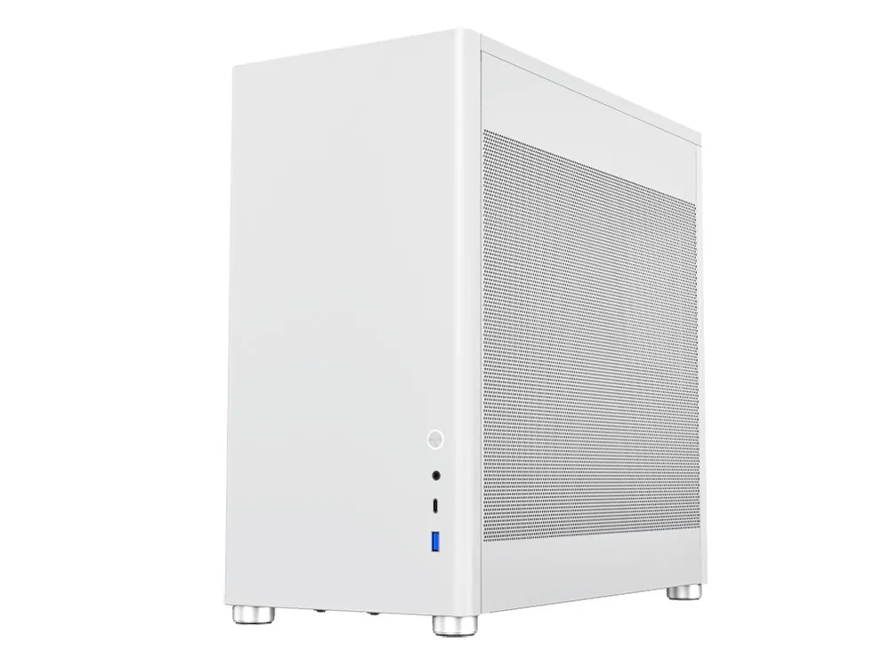 Carcasă PC Gamemax MeshBox, Desktop, ATX, Alb