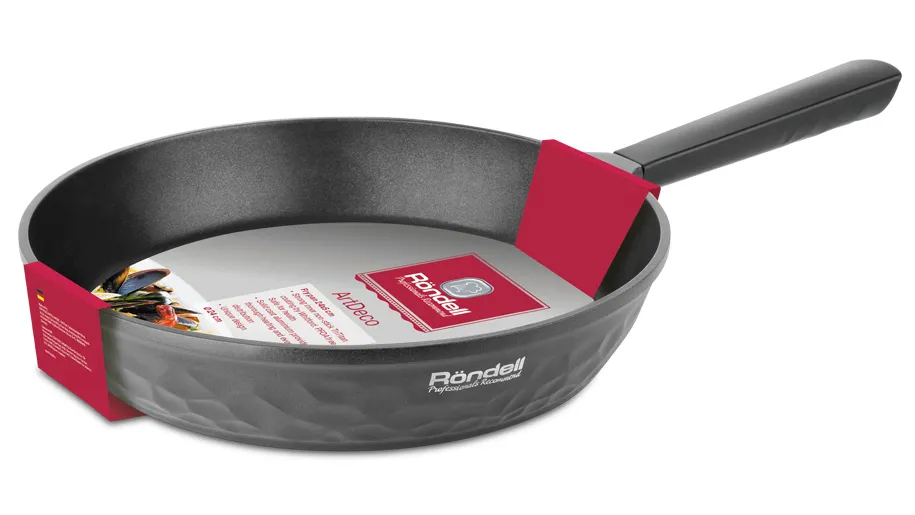 Сковорода Rondell RDA-1256, 24см, Чёрный