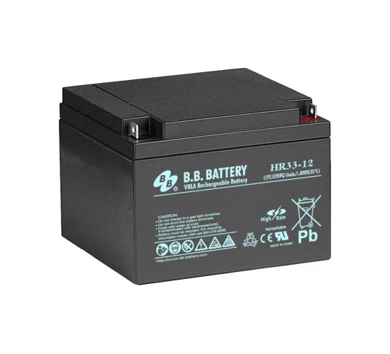 Acumulator UPS B.B. HR33-12, 12V, 31Ah