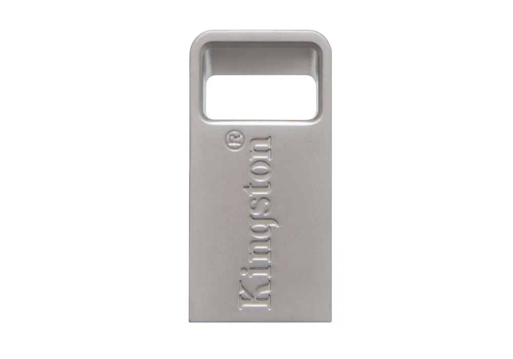 USB Flash накопитель Kingston DataTraveler Micro 3.1, 128Гб, Серебристый