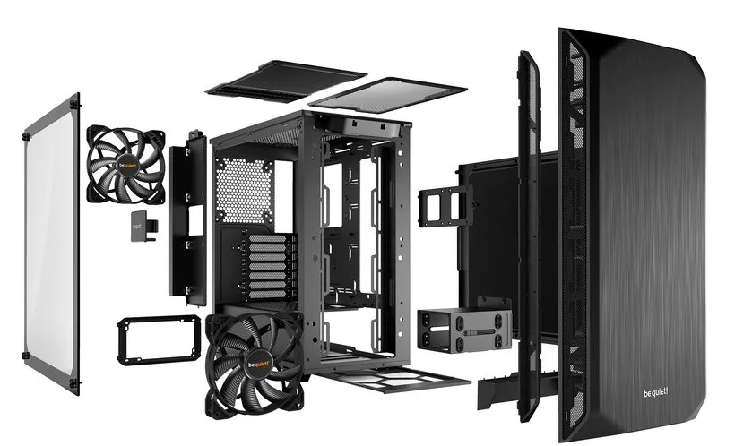 Carcasă PC be quiet! Pure Base 500 Window, Midi-Tower, ATX PS2 , Negru