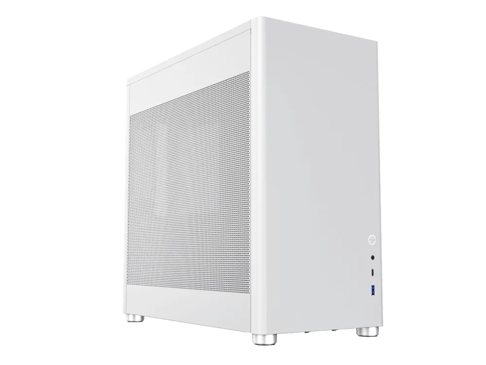 Carcasă PC Gamemax MeshBox, Desktop, ATX, Alb