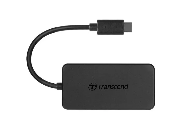 Adaptor Hub Transcend HUB2C, Negru