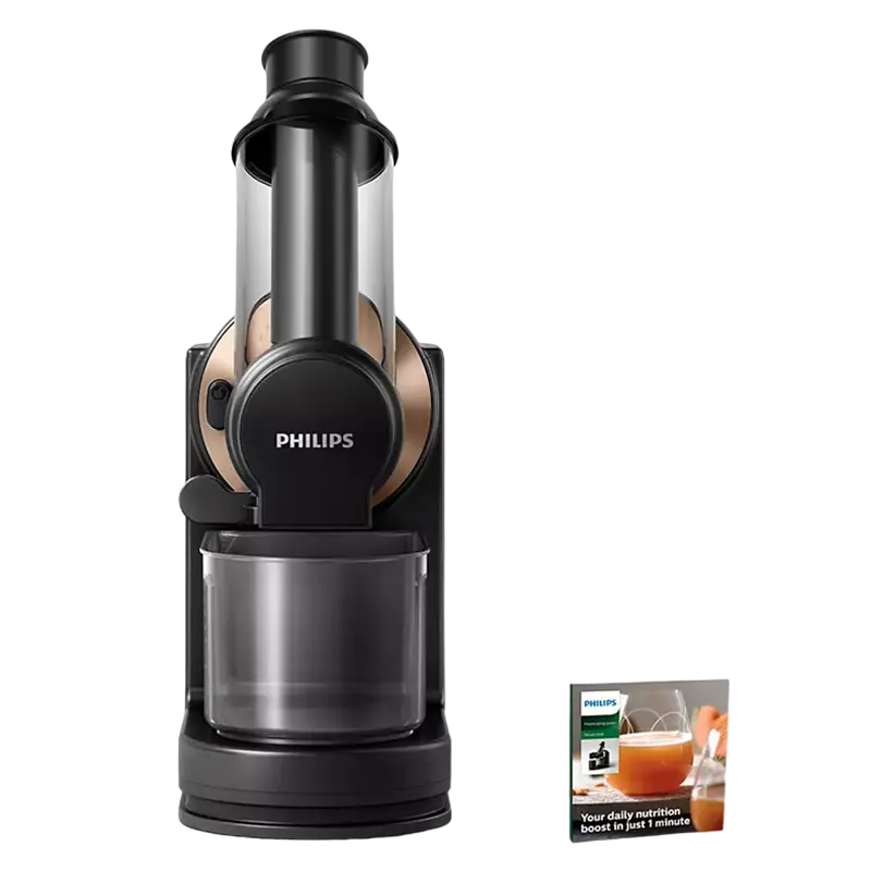 Storcător de fructe și legume Philips HR1888/70, Negru