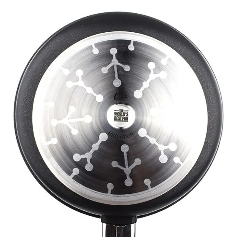 Сковорода AMT Gastroguss I-528-E, 1,9л, 28см, Чёрный