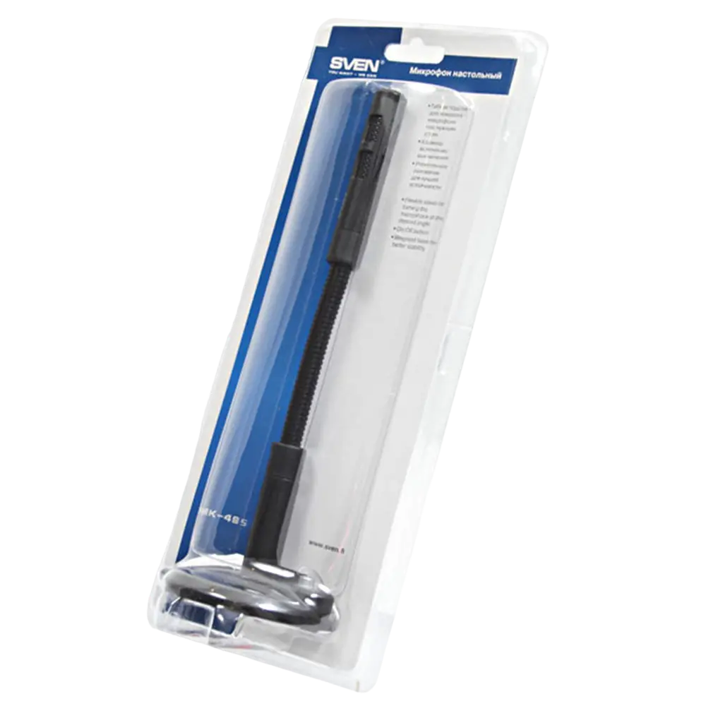 Microfon pentru calculator SVEN MK-495, Cu fir, Negru