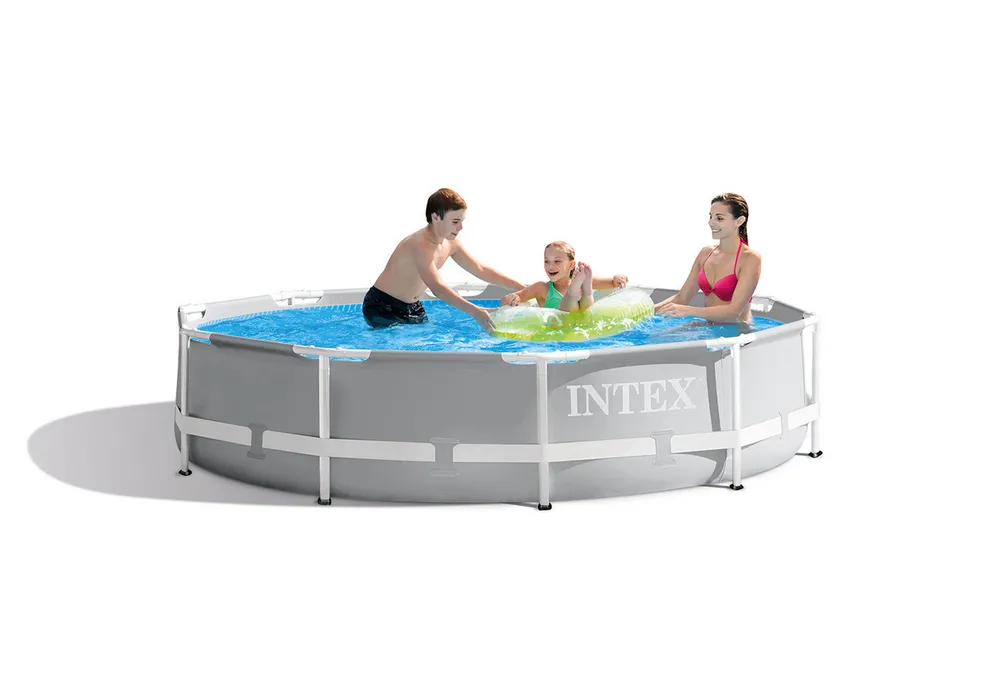 Piscină cu cadru metalic Intex Metal Frame, 16800L, Albastru, 28242