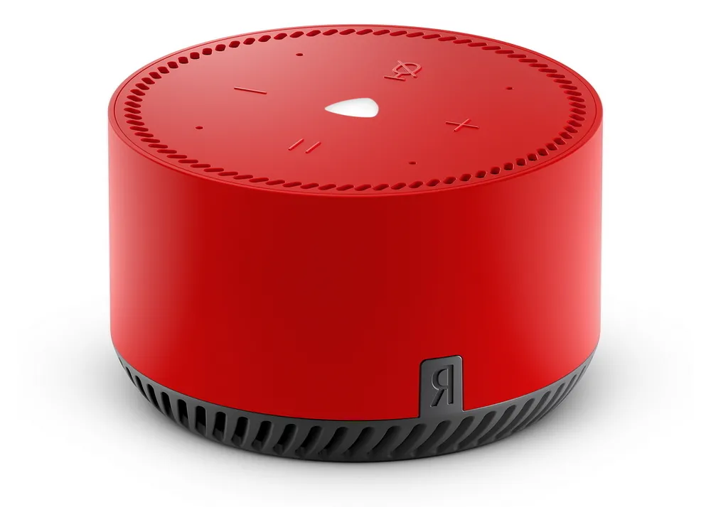 Портативная колонка Yandex YNDX-00025, Красный