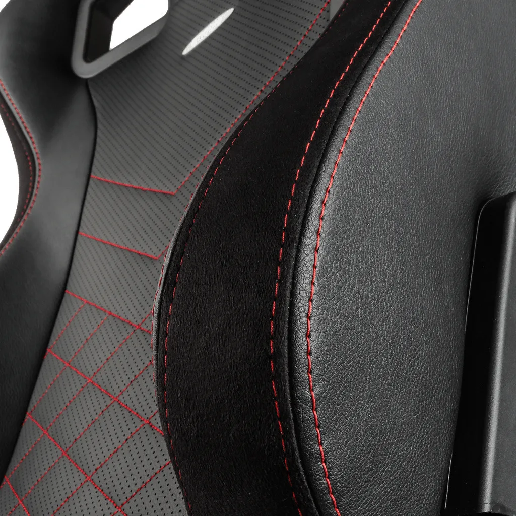 Gaming Chair Noble Epic NBL-PU-RED-002 Black/Red, User max load up to 120kg / height 165-180cm