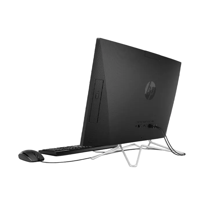Computer All-in-One HP 24-df1071ur, 23,8", Intel Core i5-1135G7, 8GB/512GB, FreeDOS, Negru