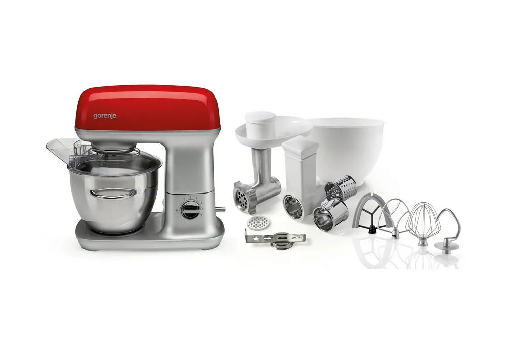 Robot de bucătărie Gorenje MMC1000RLR, Roșu