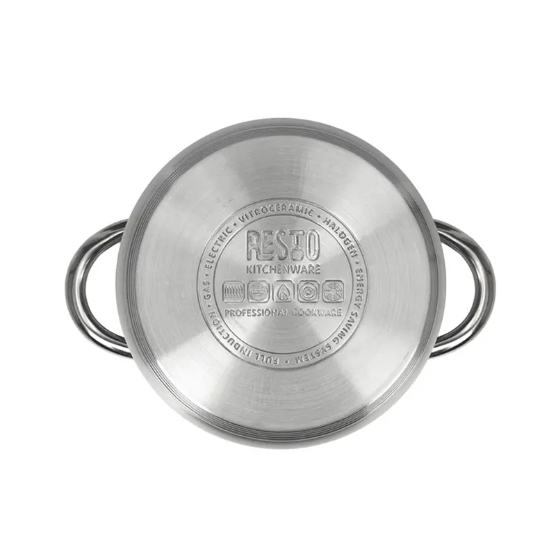 Набор кастрюль RESTO 92015, Нержавеющая сталь