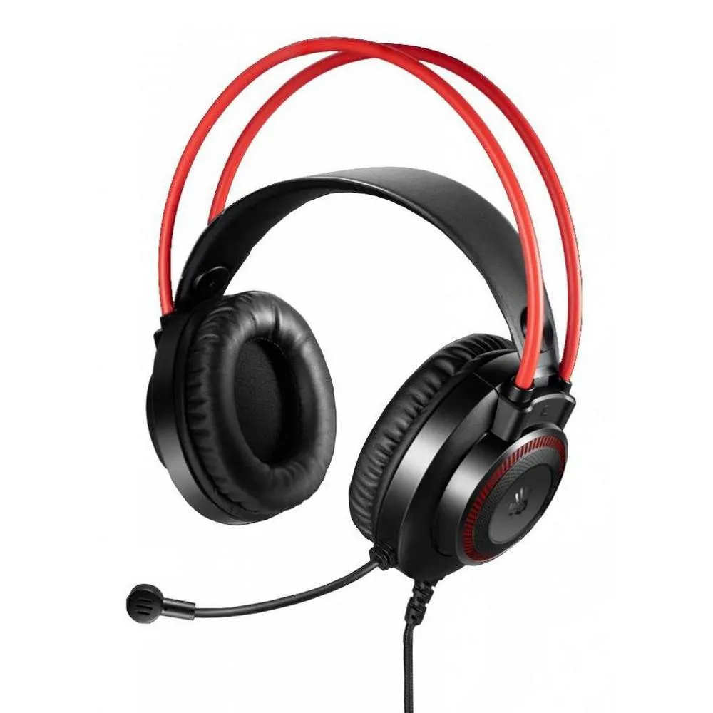 Căști gaming Bloody G200S, USB, Negru