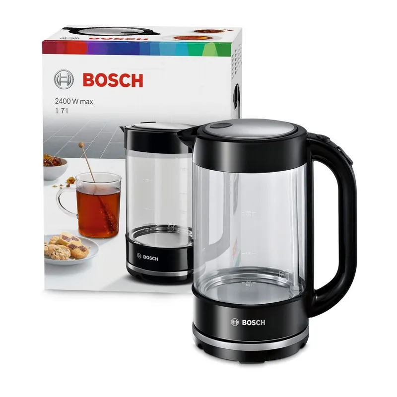 Электрочайник Bosch TWK70B03, Чёрный