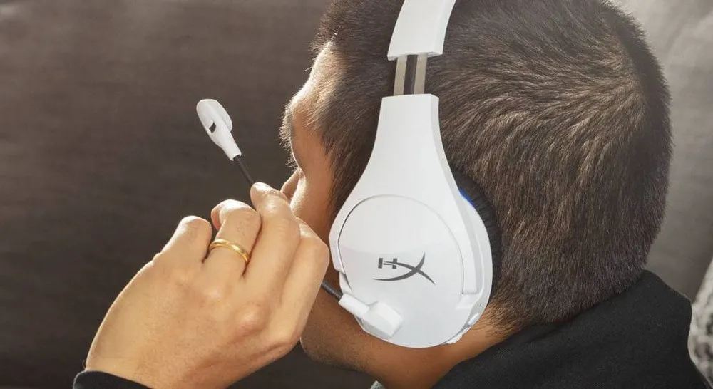 Căști gaming HyperX Cloud Stinger Core PS4, Fără fir, Alb