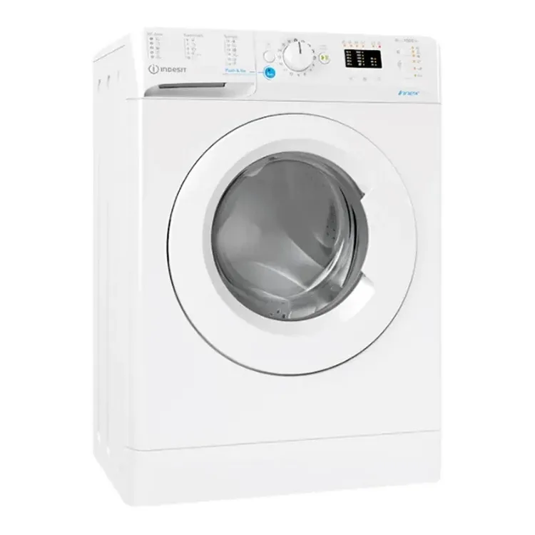 Mașină de spălat Indesit BWSA 61051 W EU N, 6kg, Alb