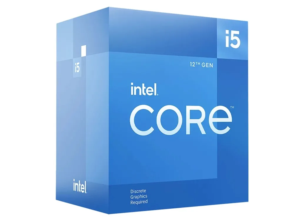 CPU Intel Core i5-12400F 2.5-4.4GHz (6P+0E/12T,18MB, S1700, 10nm, No Integ.Graphics, 65W) Box
