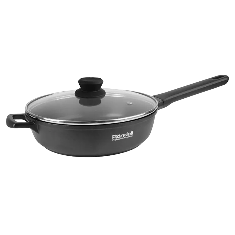 Сотейник Rondell RDA-1203, 28cm, Чёрный