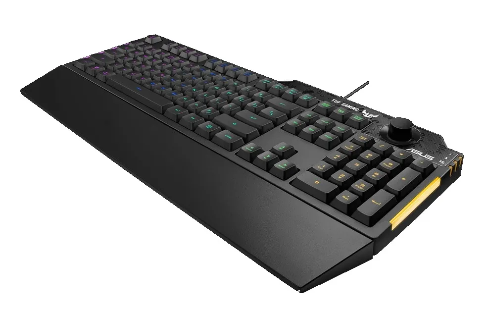 Клавиатура ASUS TUF Gaming K1, Проводное, Чёрный