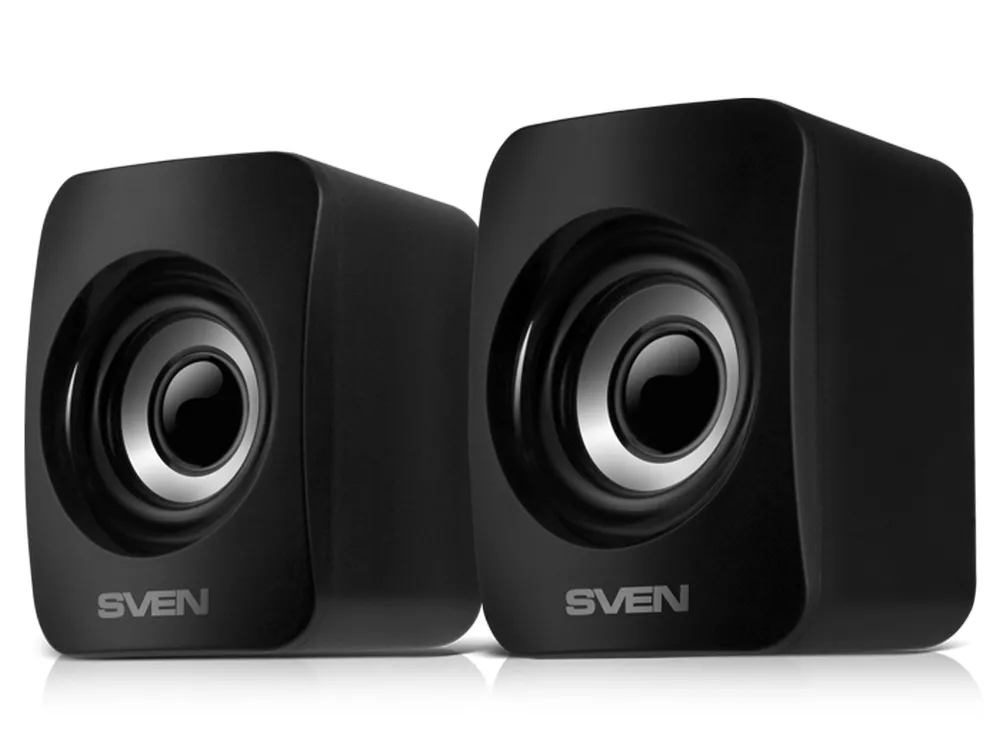 Boxe pentru calculator 2.0 SVEN "130", Negru