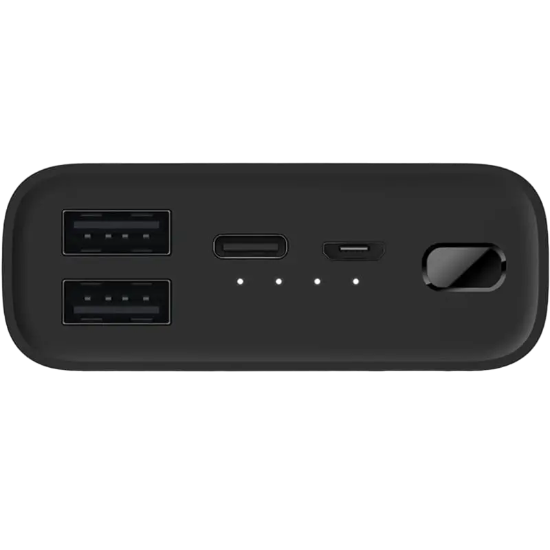 Портативное зарядное устройство Xiaomi Power Bank 3, 10000мА·ч, Чёрный