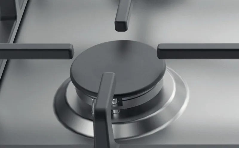 Plită pe gaz Whirlpool TKRL 660 IX, Oțel inoxidabil