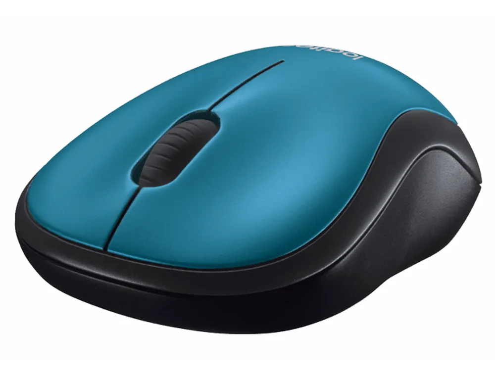 Беcпроводная мышь Logitech M185, Синий
