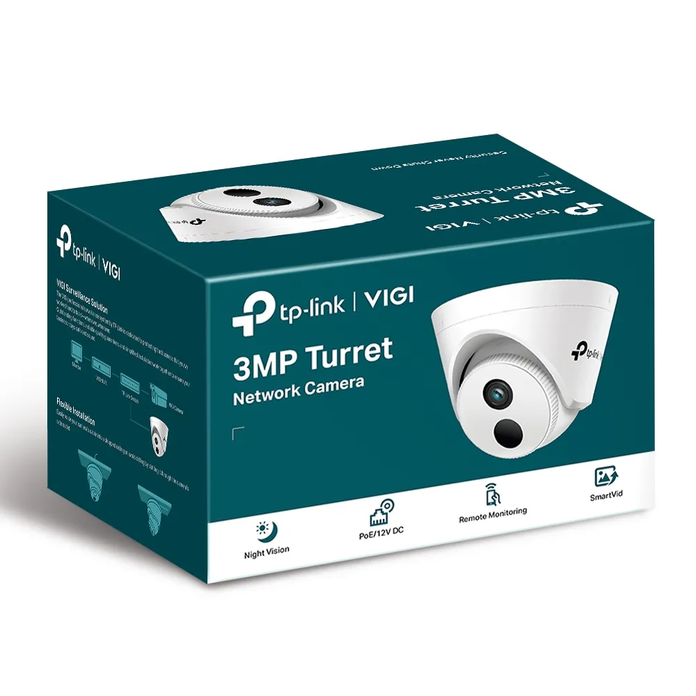 Camera de supraveghere IP TP-LINK VIGI C400HP (4mm), Alb