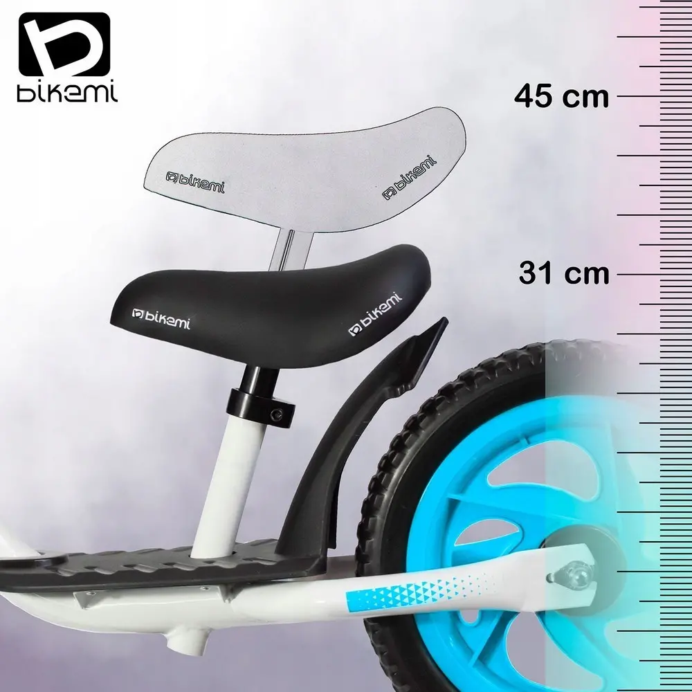 Bicicleta fara pedale|  pentru copii JUMI (Acvamarin)