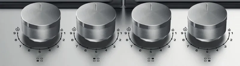 Plită pe gaz Whirlpool TKRL 660 IX, Oțel inoxidabil