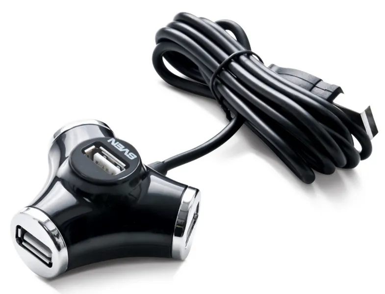 Adaptor Hub SVEN HB-012, Negru
