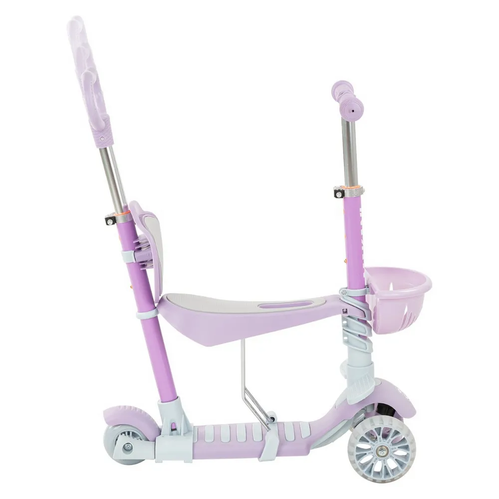 Trotinetă cu 3 roți pentru copii Kikka Boo BonBon, Liliac