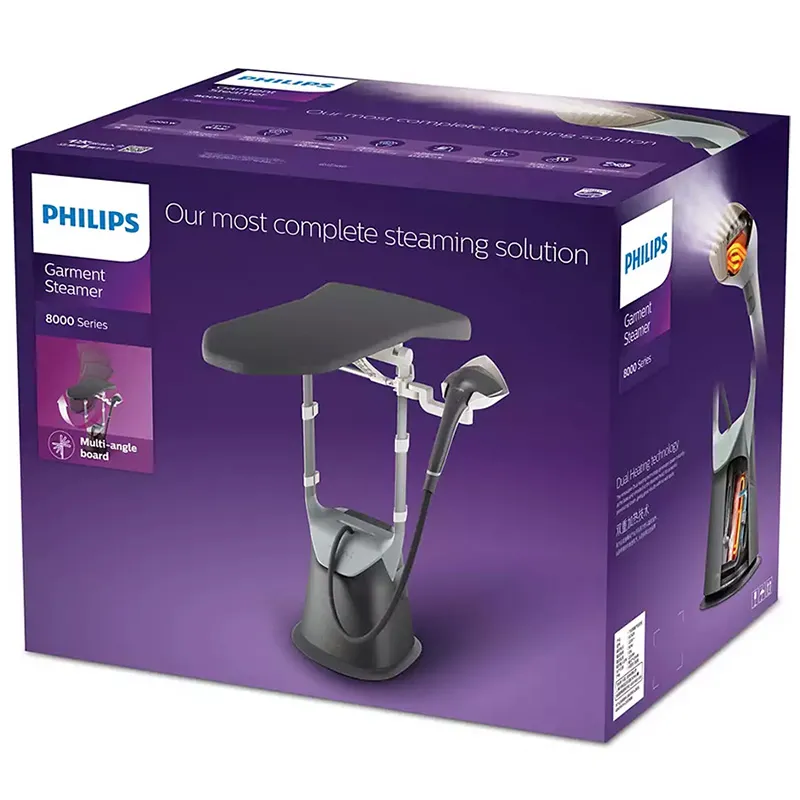 Aparat de călcat cu aburi staționar PHILIPS GC628/80, Gri