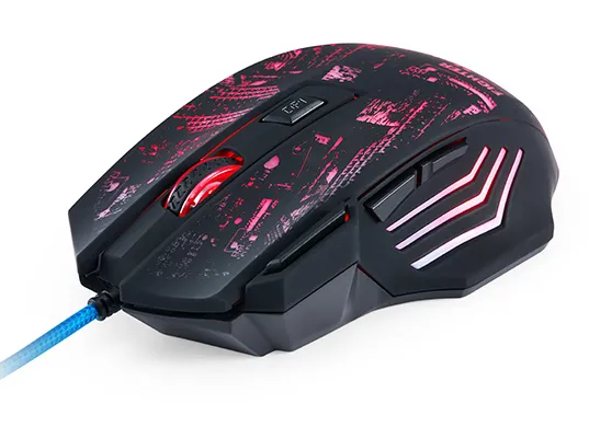 Игровая мышь QUMO Fighter, Чёрный