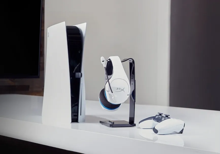 Căști gaming HyperX Cloud Stinger Core PS4, Fără fir, Alb