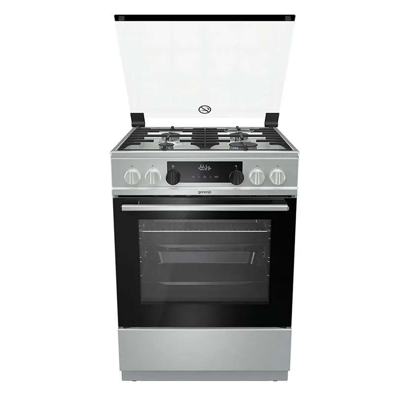 Aragaz Mixt Gorenje K 634 X, Argintiu