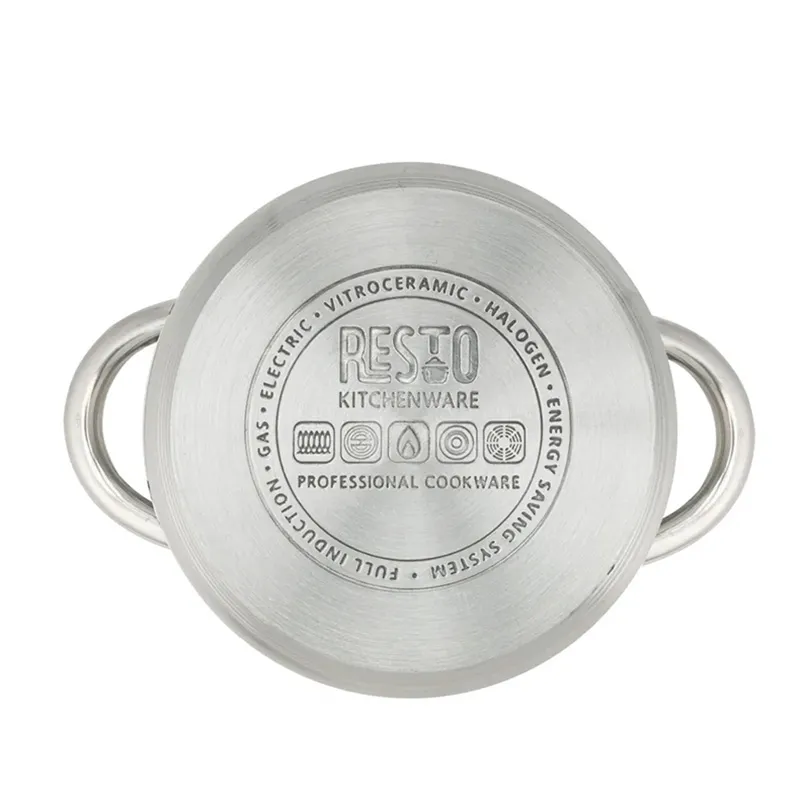 Набор кастрюль RESTO 92015, Нержавеющая сталь