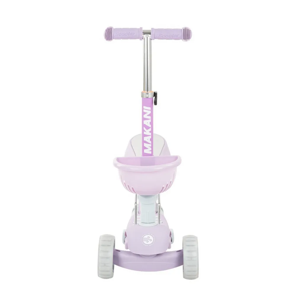 Trotinetă cu 3 roți pentru copii Kikka Boo BonBon, Liliac