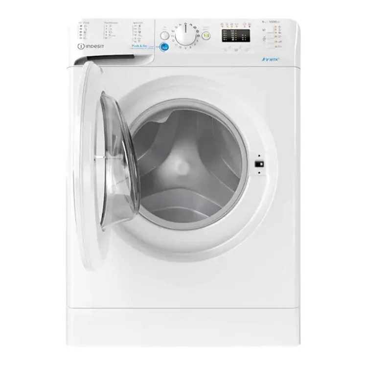 Mașină de spălat Indesit BWSA 61051 W EU N, 6kg, Alb
