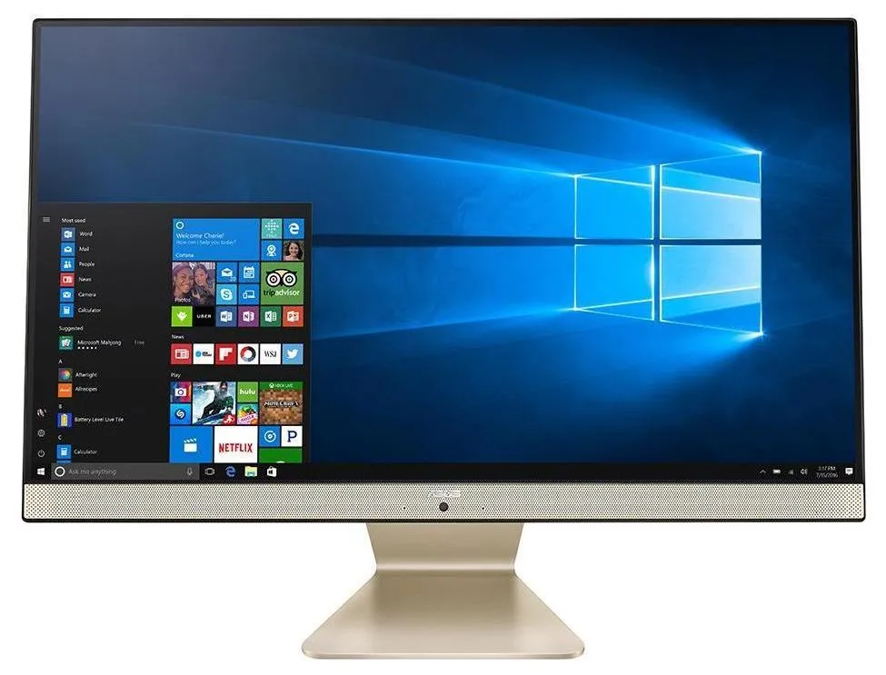 Computer All-in-One ASUS V241, 23,8", Intel Core i3-1115G4, 8GB/512GB, Windows 11 Home, Negru
