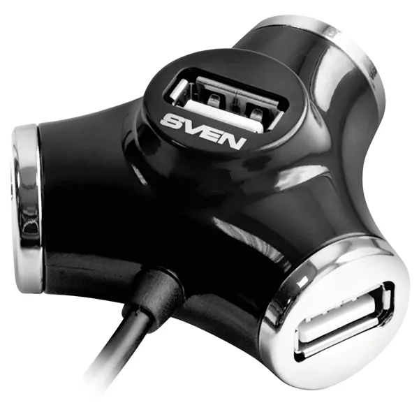 Adaptor Hub SVEN HB-012, Negru