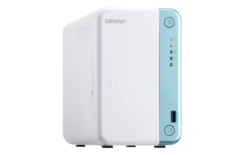 Сетевое хранилище Qnap TS-251D, Белый