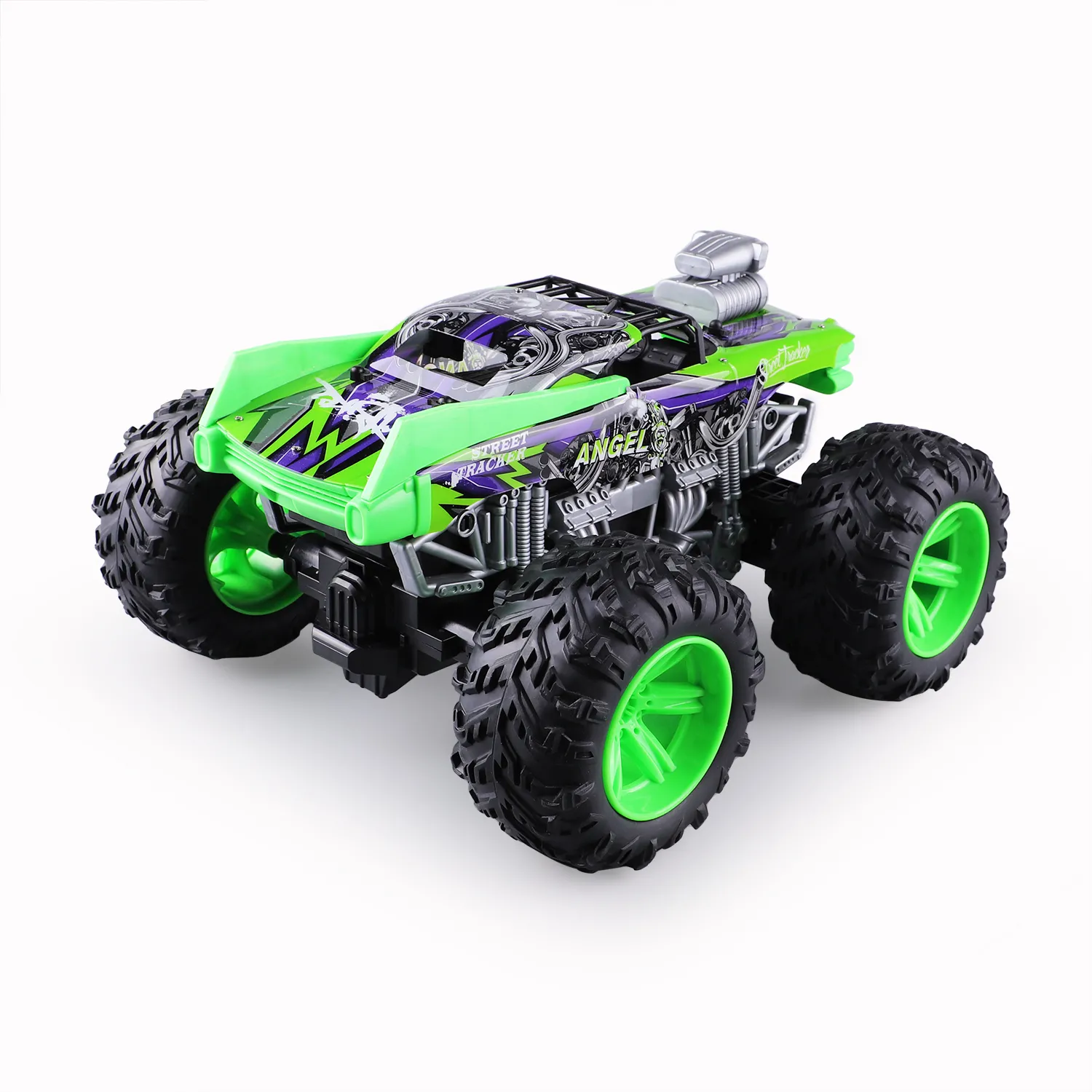 Jucărie cu telecomandă Crazon 333-DL21141, 1:14, Verde