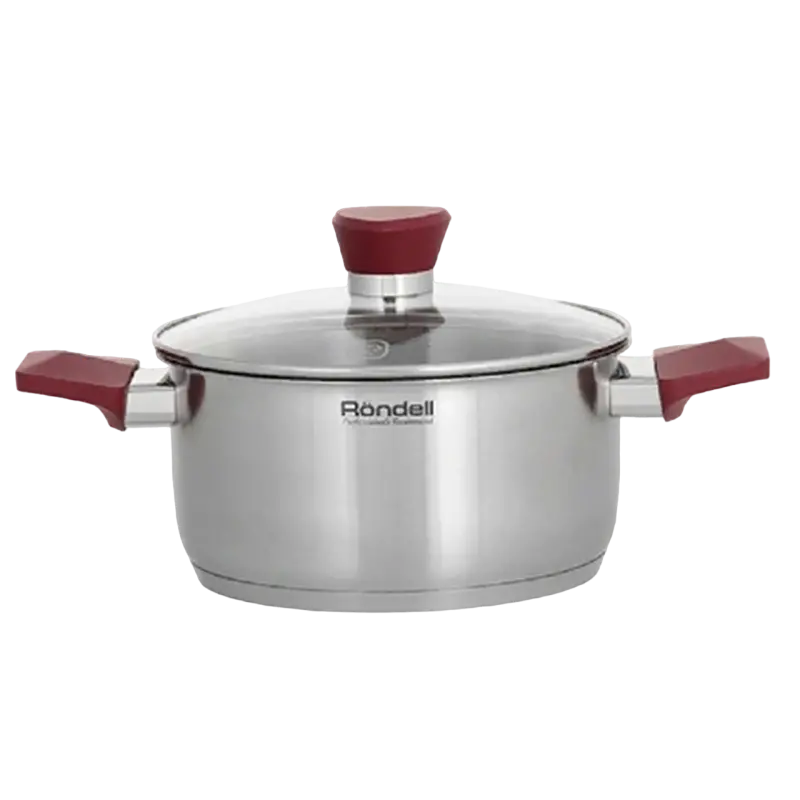 Набор посуды Rondell Strike, 20cm, Серебристый