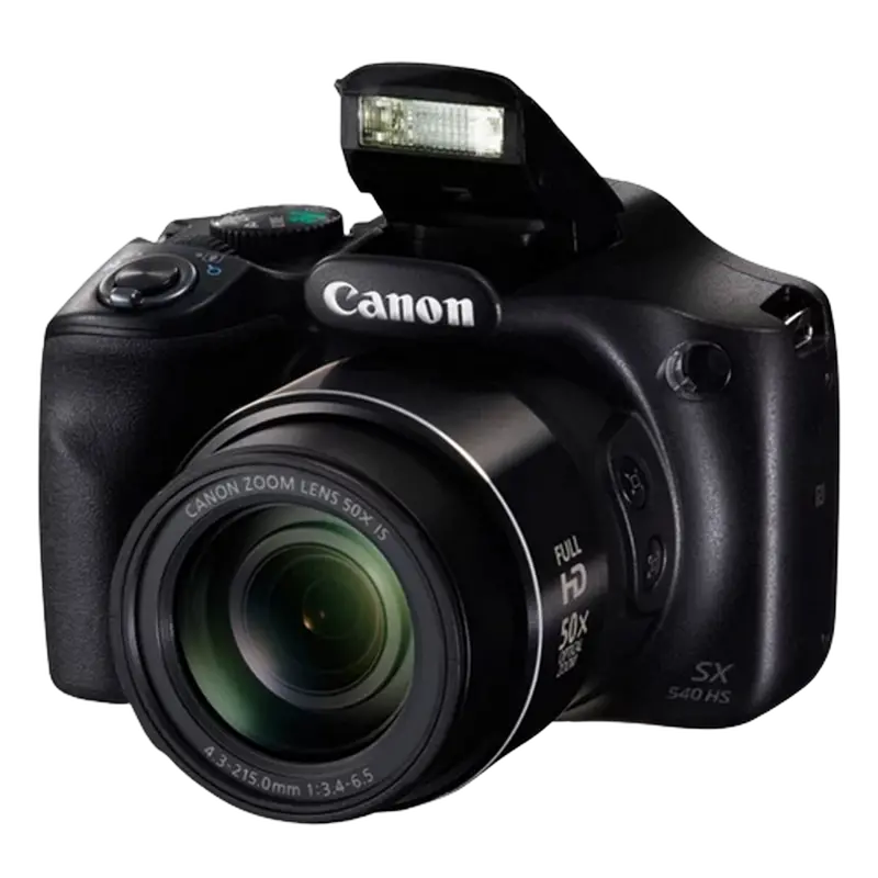 Aparat Foto Compact Canon PowerShot SX540 HS, Negru