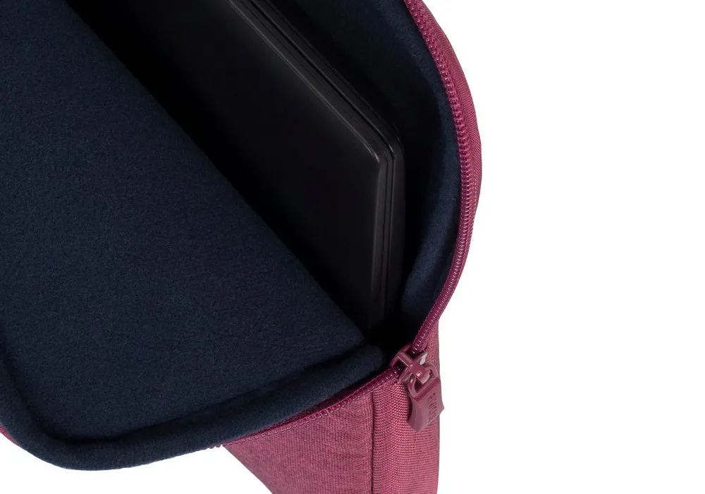 Husă universală pentru Laptop RivaCase Suzuka, 13.3", Poliester, Roșu