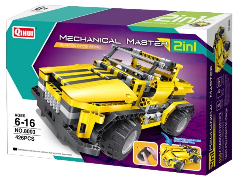 Constructor cu telecomandă XTech Pick Up Truck & Roadster