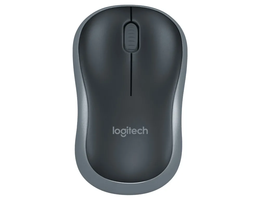 Беcпроводная мышь Logitech M185, Серый