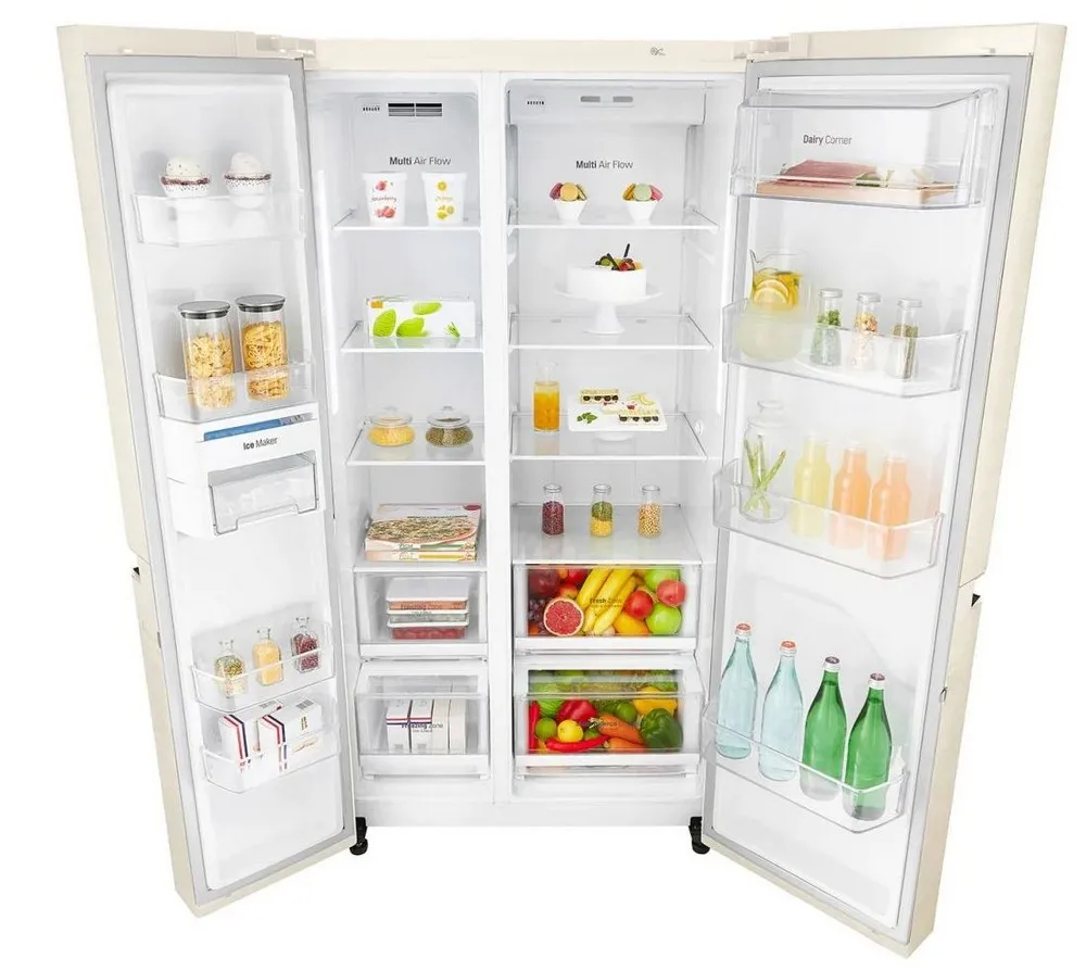 Frigider LG GC-B247SEDC, Bej