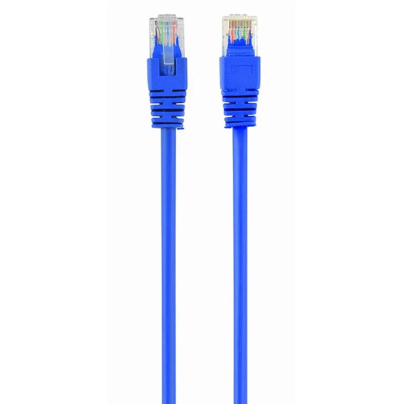 Patch cord Cablexpert PP12-2M/B, CAT5e UTP, 2m, Albastru